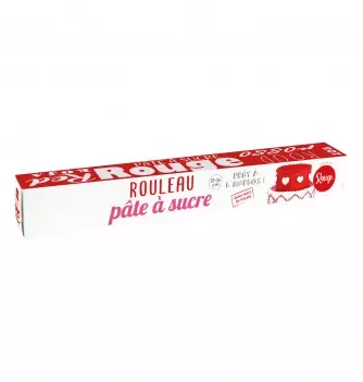 Pâte à Sucre Rouge en rouleau - 430g