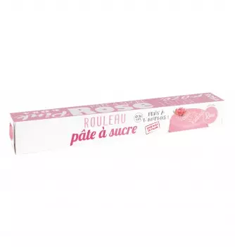 Pâte à Sucre Rose en rouleau - 430g