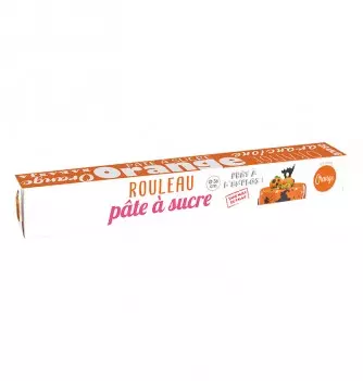 Pâte à Sucre Orange en rouleau - 430g