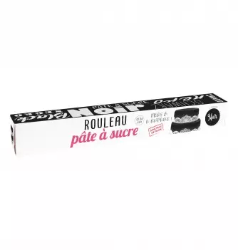 Pâte à Sucre Noir en rouleau - 430g