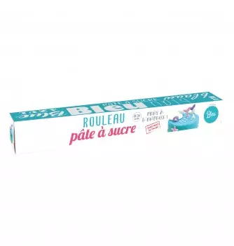 Pâte à Sucre Bleu en rouleau - 430g