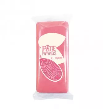 Pâte d'amande Rose - 200g